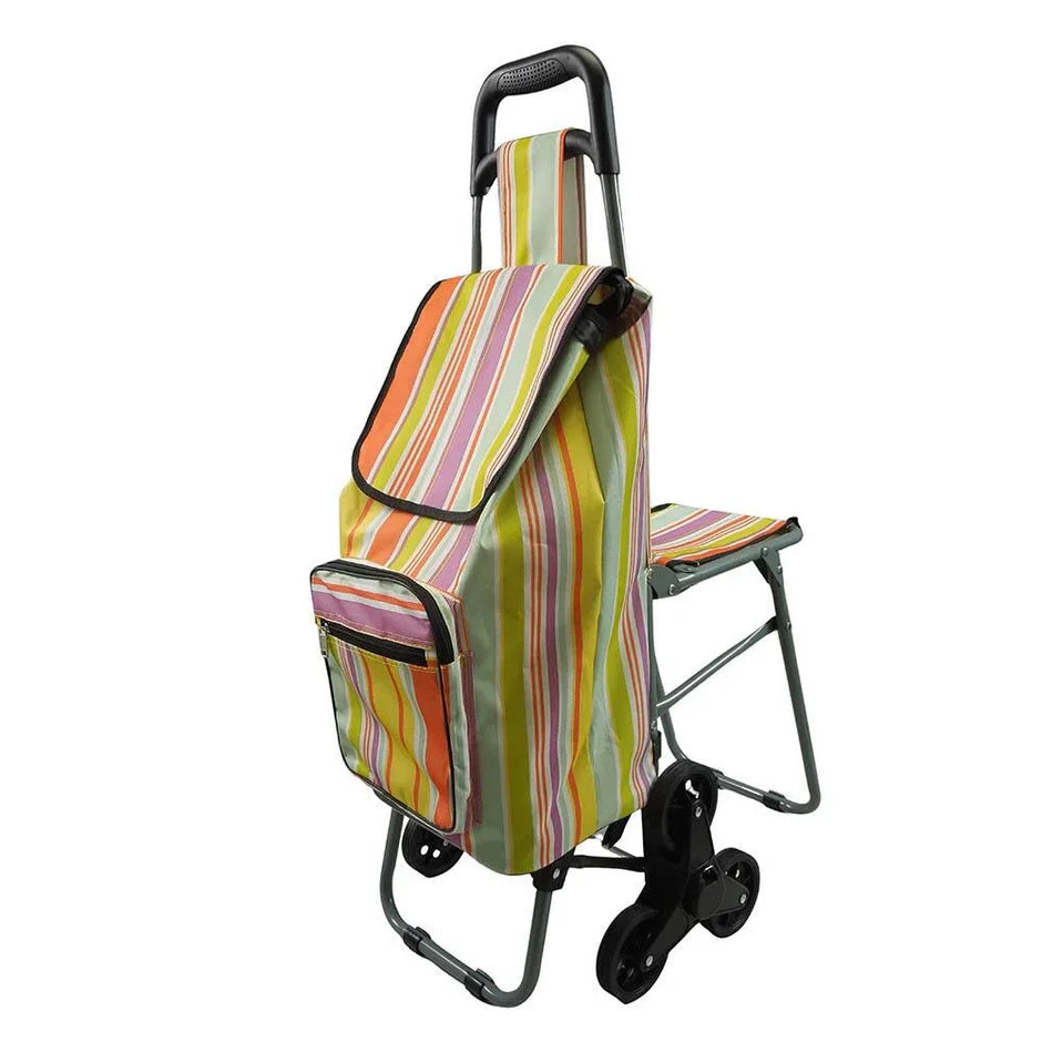 Shopping Trolley with Seat