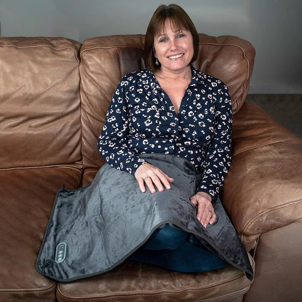 Heated Blanket with Far Infrared by Lifemax