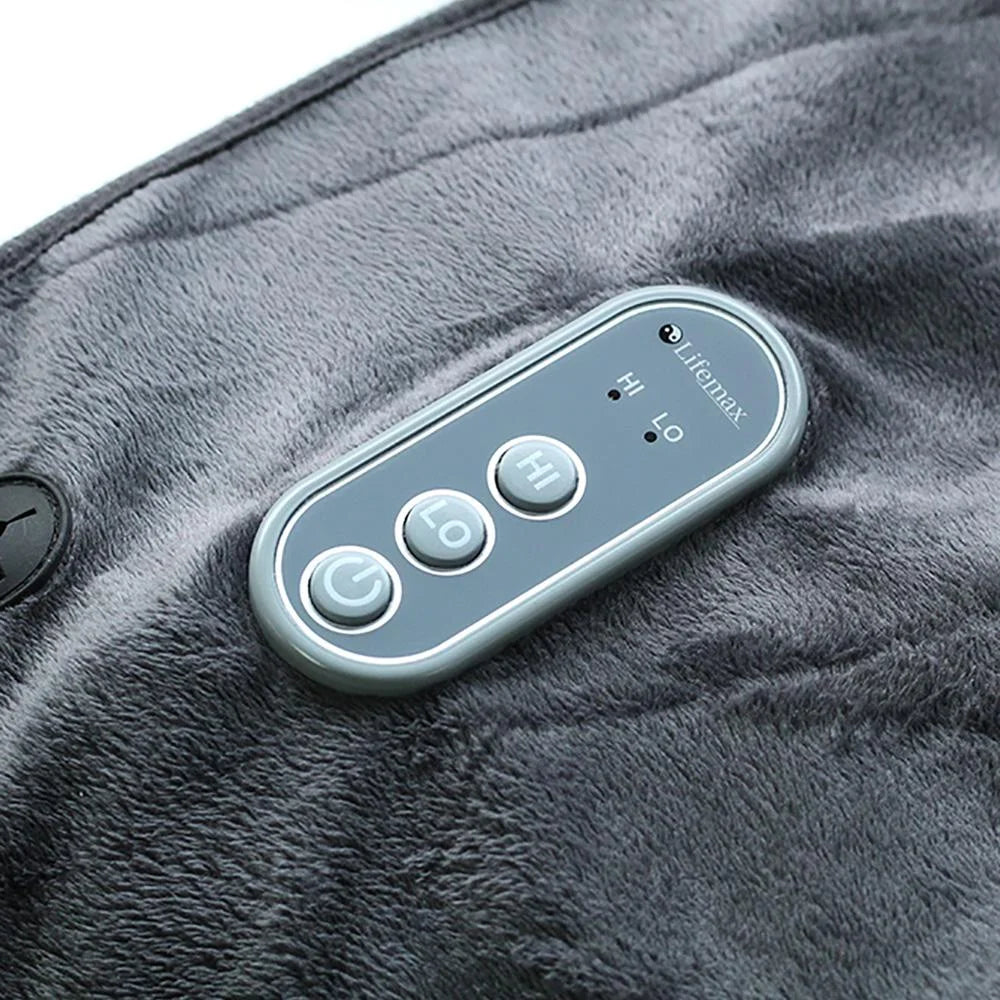 Heated Blanket with Far Infrared by Lifemax