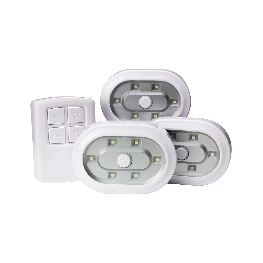 Remote Control LED Lights - 3 Pack for Ultimate Convenience