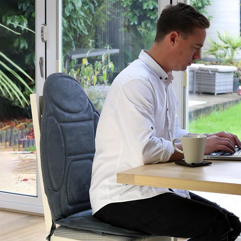 Heated Back and Seat Massager by Lifemax