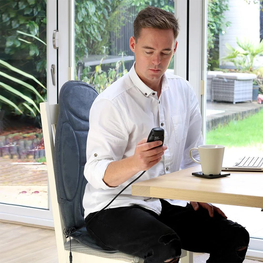 Heated Back and Seat Massager by Lifemax