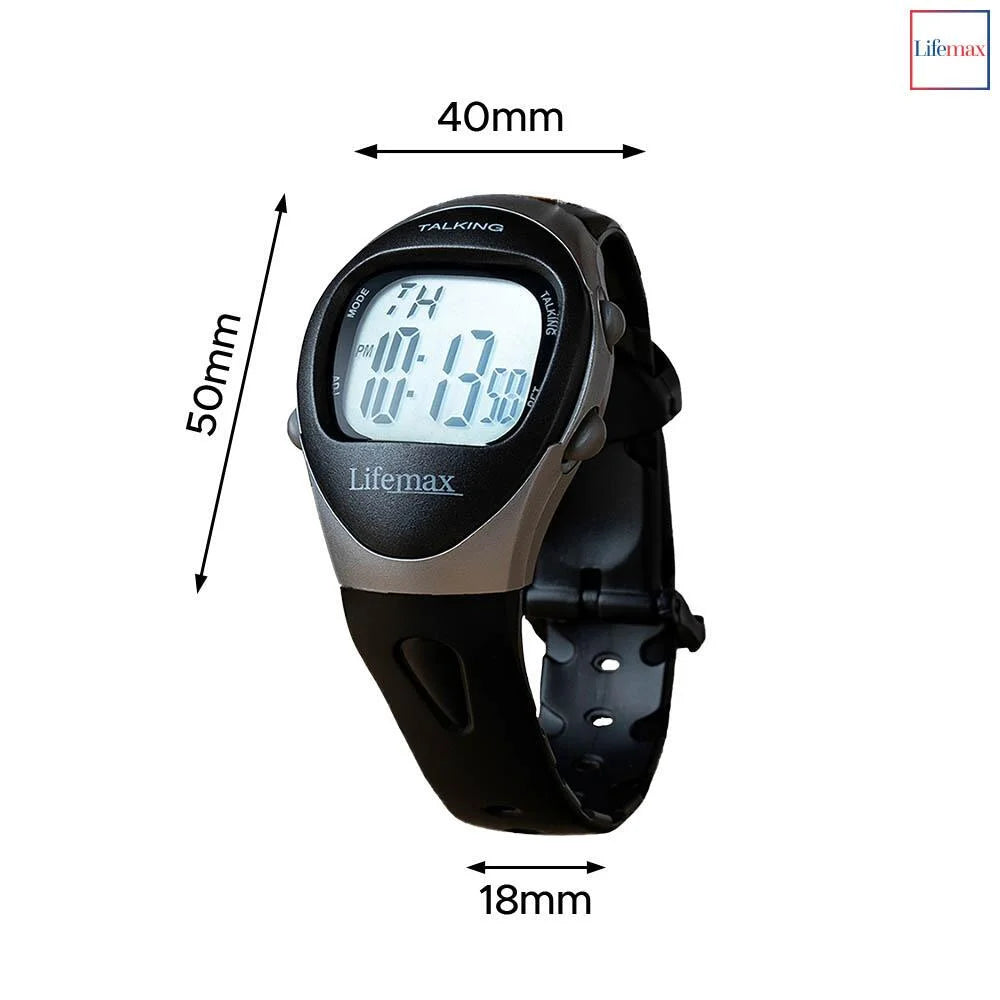 Big Digit Talking Wrist Watch by Lifemax