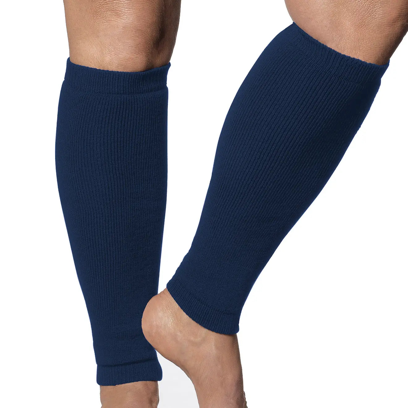 Leg Sleeves - Light Weight. Frail Skin Protectors. Navy Blue